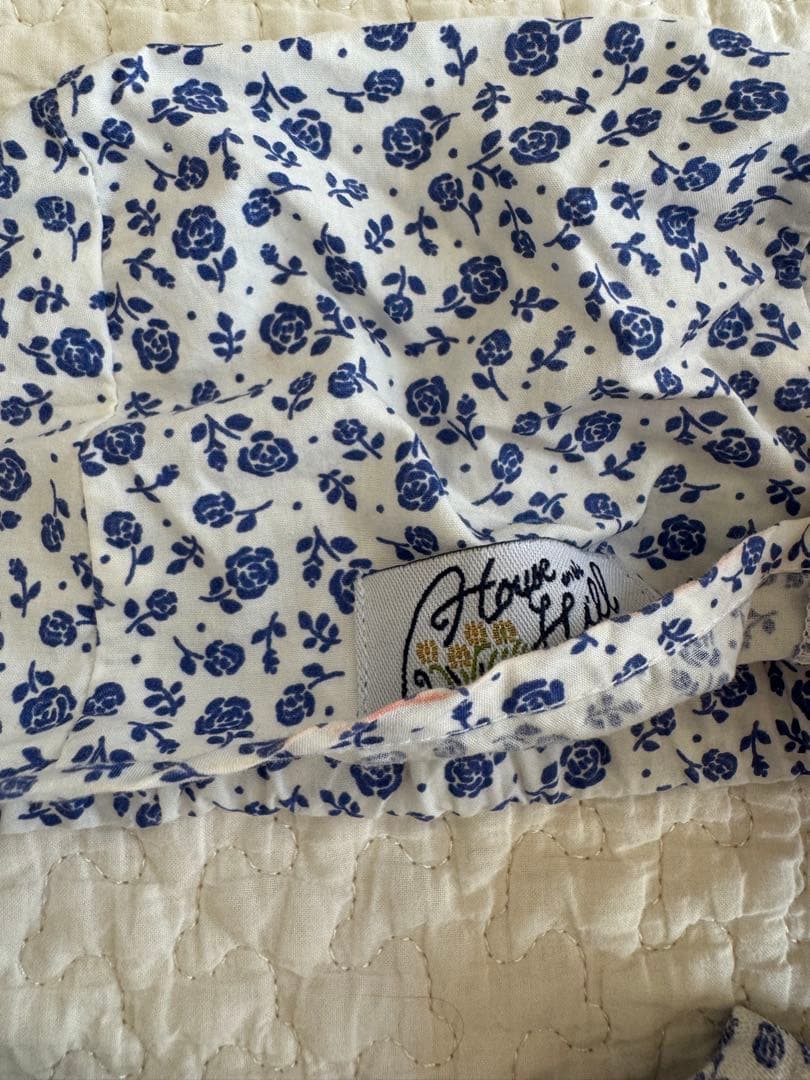 house on the hill ロンパース ボンネット セット