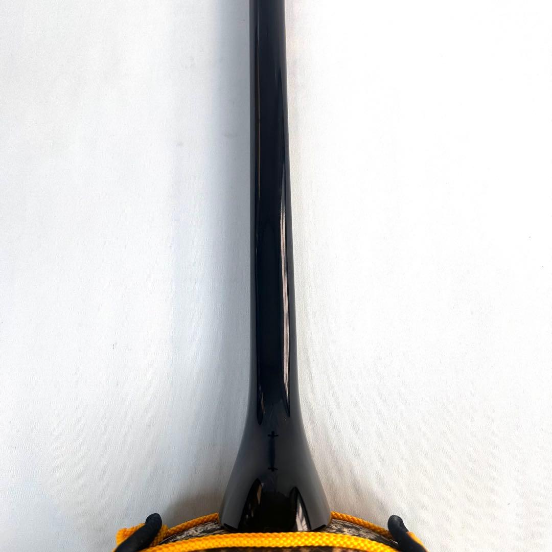 【美品】沖縄三線 三味線 人工革 合皮 ヘビ柄　ハードケース付 民族楽器 弦楽器