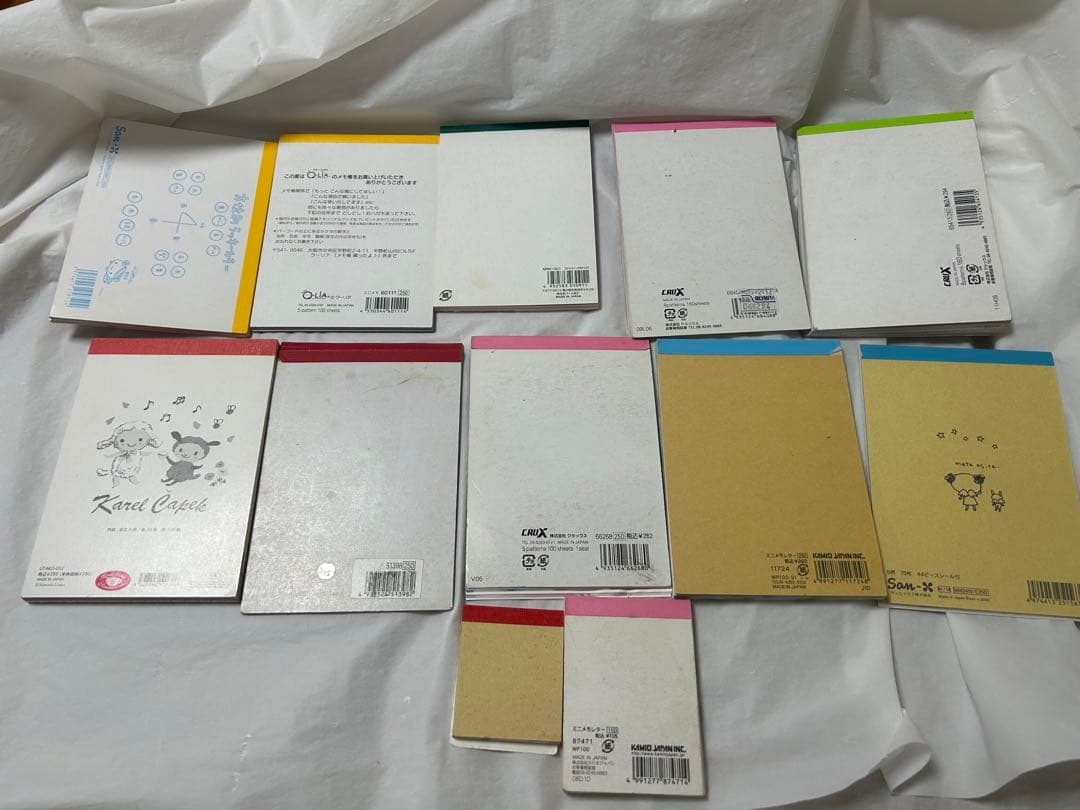 平成　レトロ　ファンシー　アニマル　クローバー　大量　メモ帳　おまとめ売り