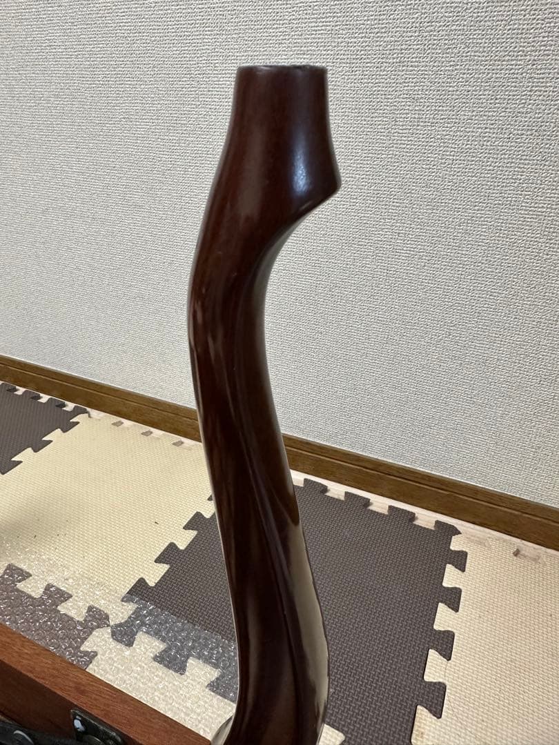 ヤマハ　ピアノ椅子　ベンチ椅子　木目猫脚