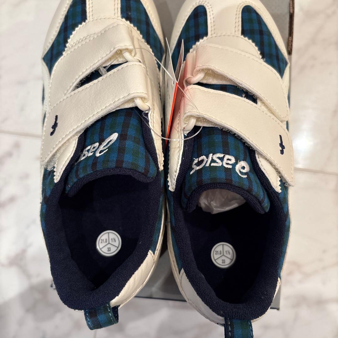 familiarとasicsシューズ