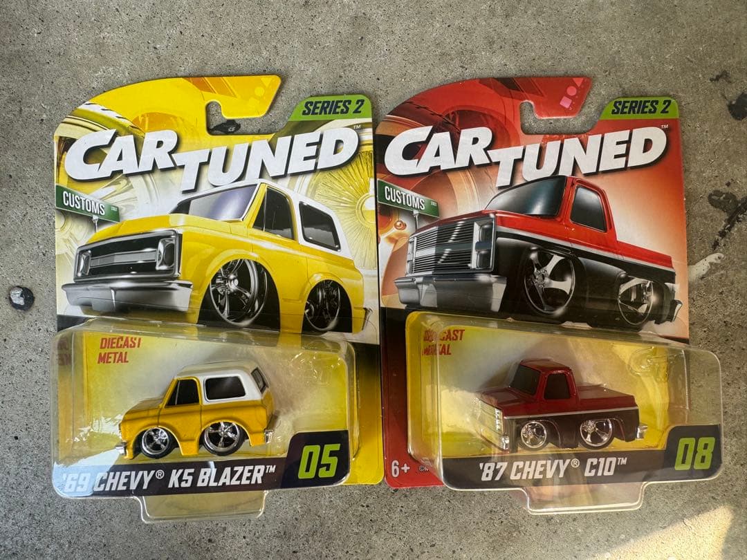 CARTUNED ミニカー　7台セット　ローライダー　ホットロッド