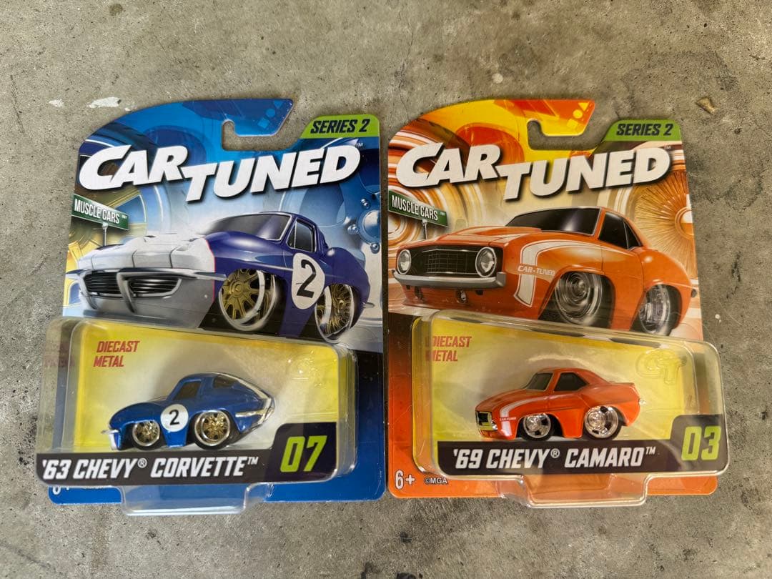 CARTUNED ミニカー　7台セット　ローライダー　ホットロッド