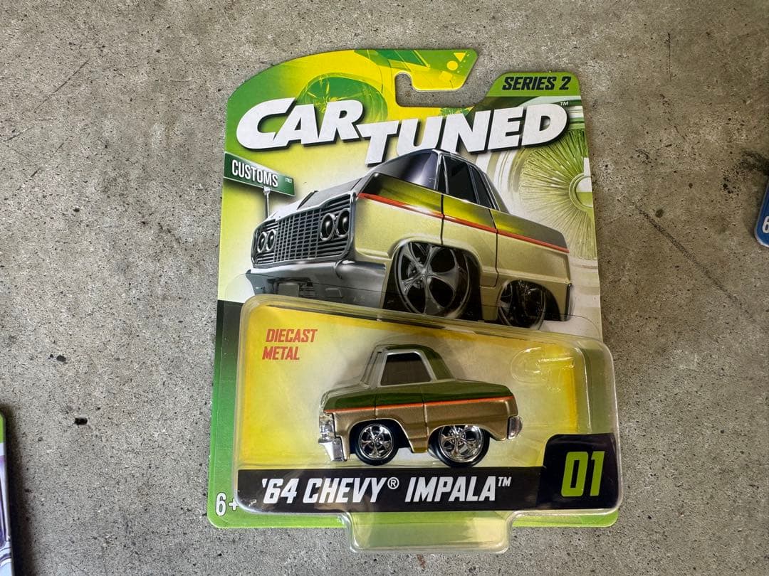 CARTUNED ミニカー　7台セット　ローライダー　ホットロッド