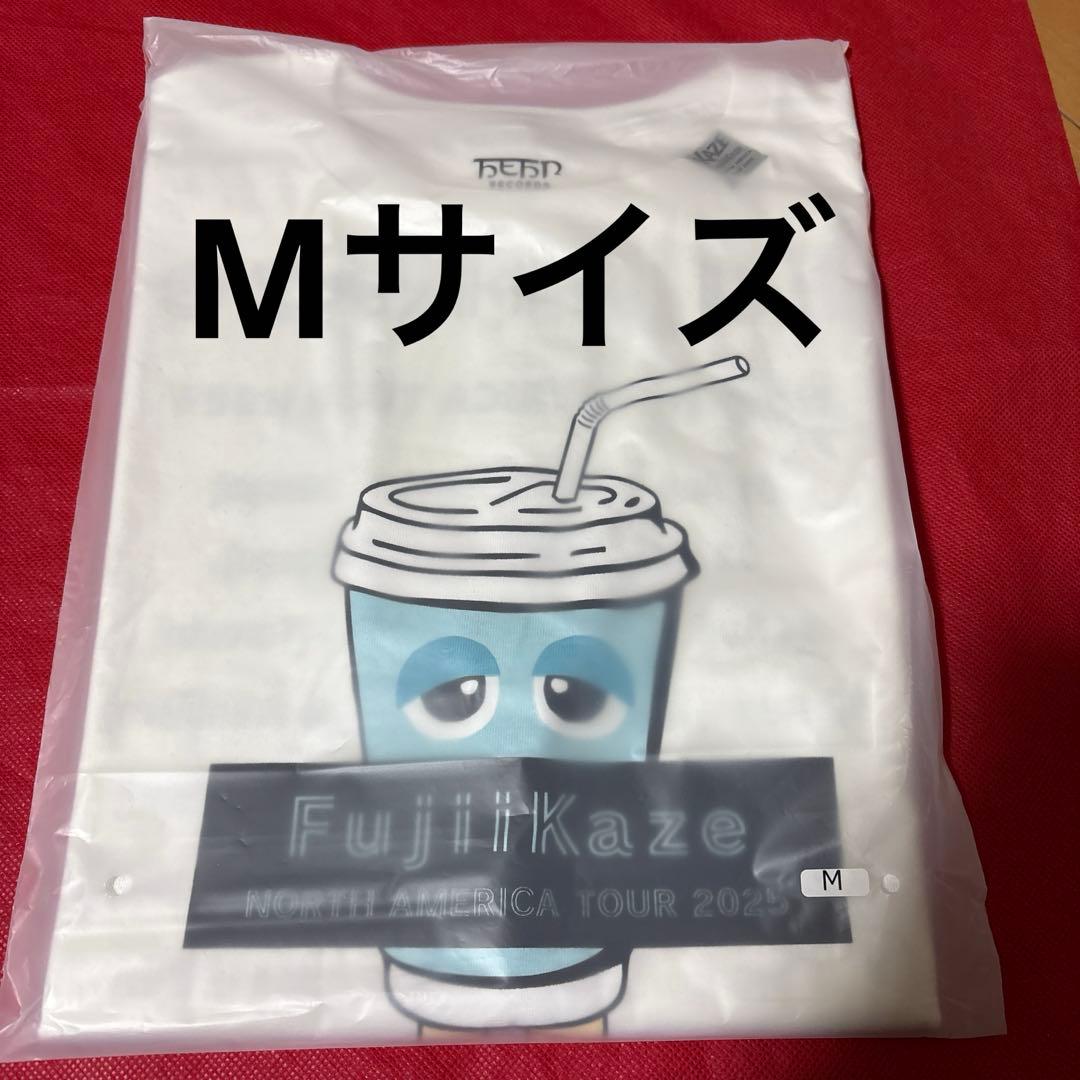 即購入⭕️藤井風　2025 ドリンクTシャツ　Mサイズ　新品 未開封ホワイト