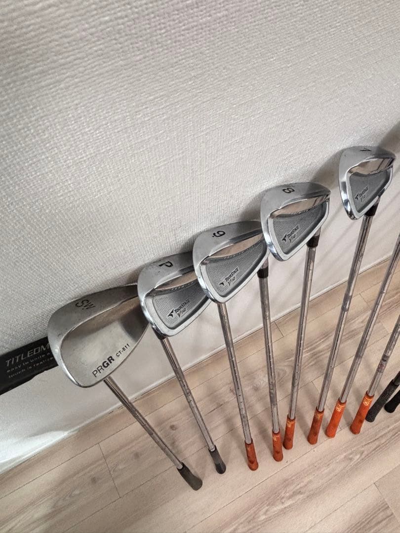【◎美品】 Titlist 他　ゴルフクラブセット フレックスS