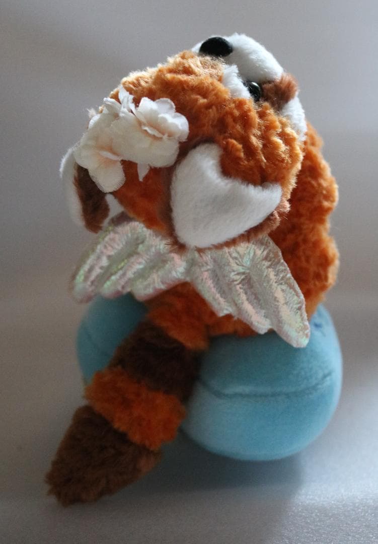 d◻︎TAKE OFF◻︎　天使　レッサーパンダ　ぬいぐるみ　オルゴール