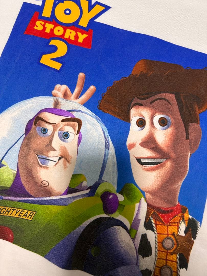 トイ・ストーリー2 Tシャツ バズ・ライトイヤー ウッディ　ヴィンテージ