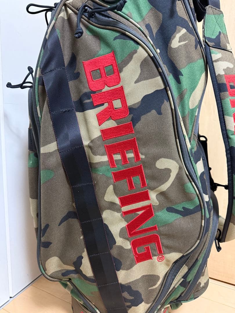 美品★ブリーフィング★キャディバッグ★ゴルフ★BRIEFING★ゴルフバッグ