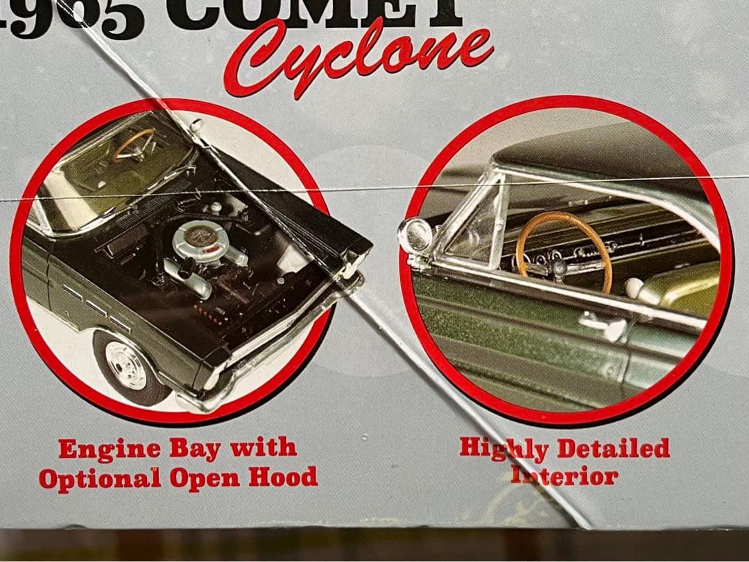 メビウスモデル 1/25 マーキュリー・コメット・サイクロン 新品未開封