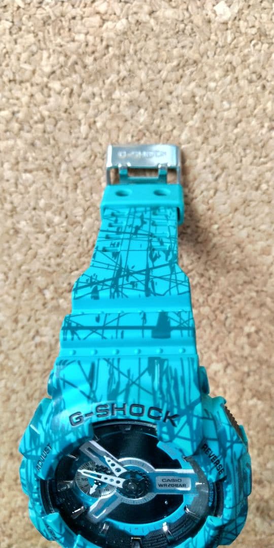 カシオ G-SHOCK GA-110SL-3AJF 電池交換済み