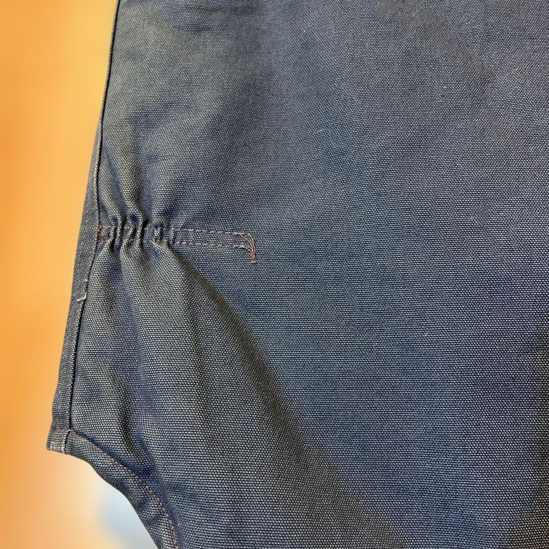 Carhartt ネイビー ダック stussy 90s 腰ゴム NAVY