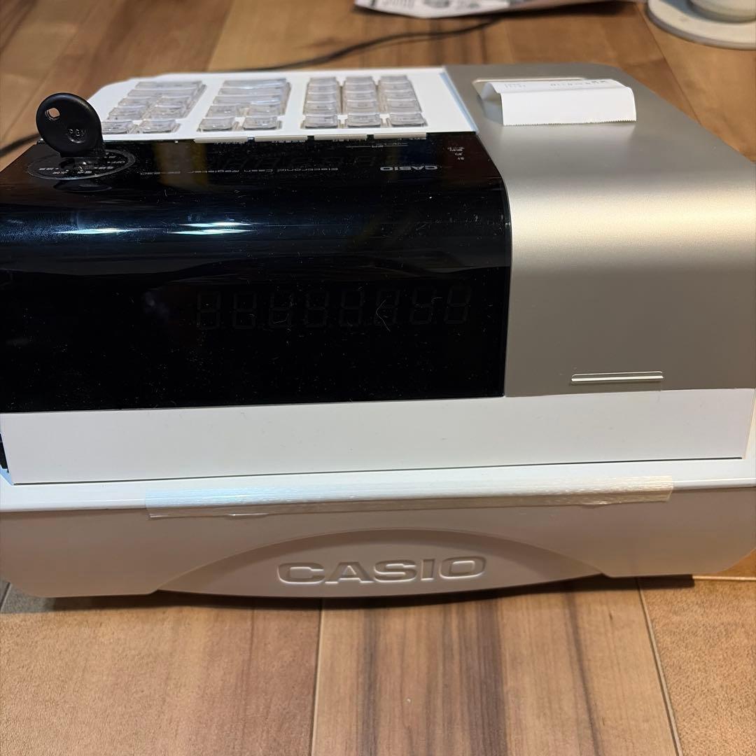 訳ありのため激安！CASIO SE-S30 電子レジスター ホワイト