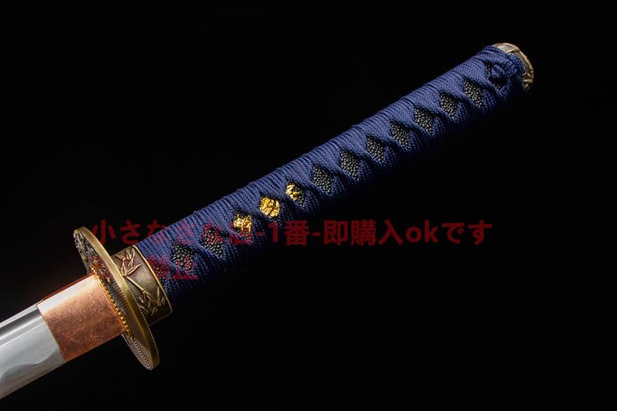 膝切武士刀-高性能マンガン鋼 武具　刀装具　日本刀　模造刀 居合刀