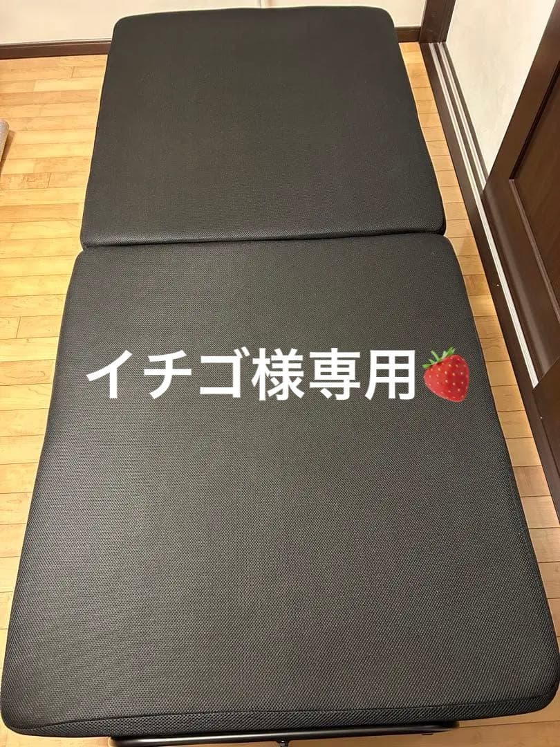 折りたたみベッド シングルサイズ ブラック
