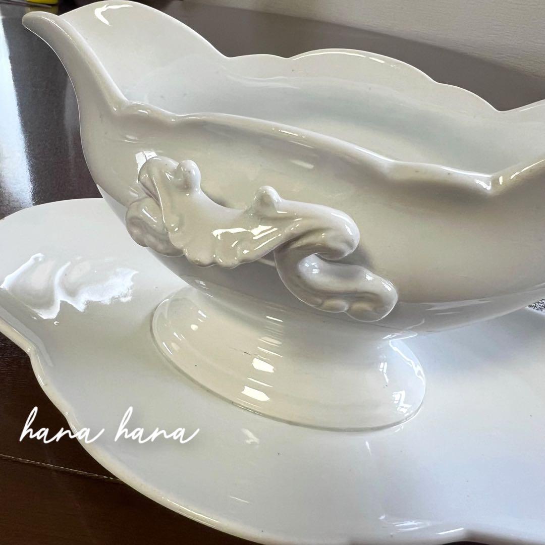 アンティーク ソーシエール DIGOIN& SARREGUEMINES フランス