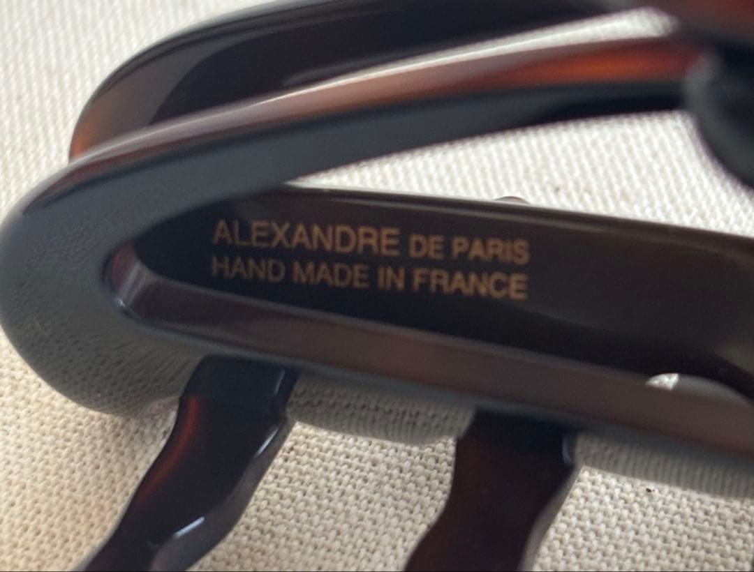 【新品未使用】ALEXANDRE DE PARIS へアクリップ