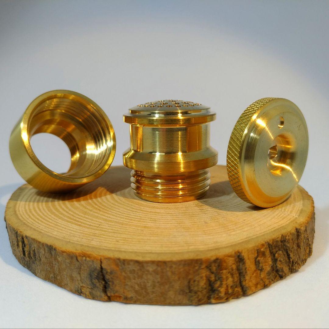 ◎　Petromax HK500 真鍮製ノズル&ガスチャンバー&グリップホイール