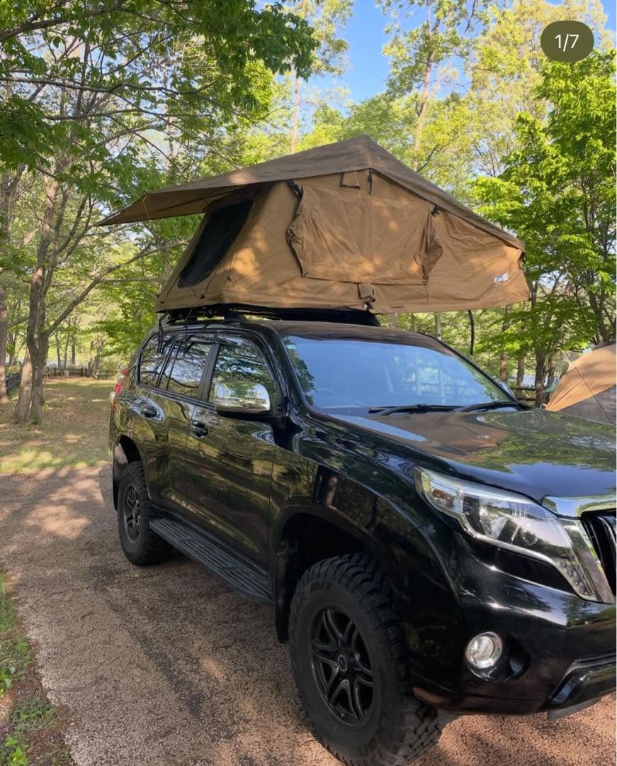 アドベンチャーキングスルーフトップテント 別料金THULEルーフレール4本セット