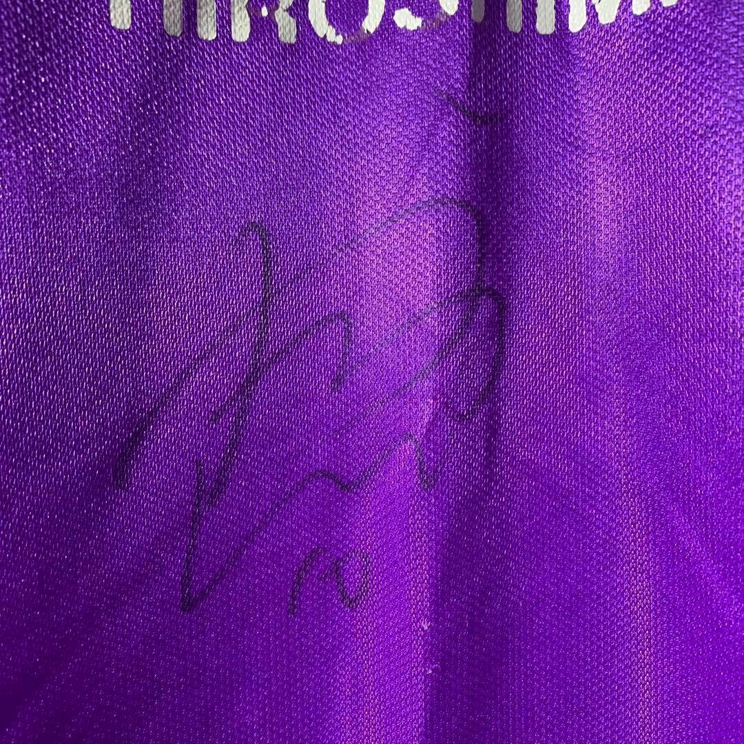 【★激レア】サンフレッチェ広島 レトロユニフォーム Jリーグ 92年 直筆サイン