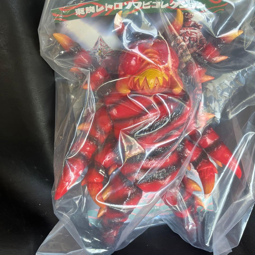 メディコムトイ製 東映レトロソフビコレクション クモ獣人 ソフビ フィギュア