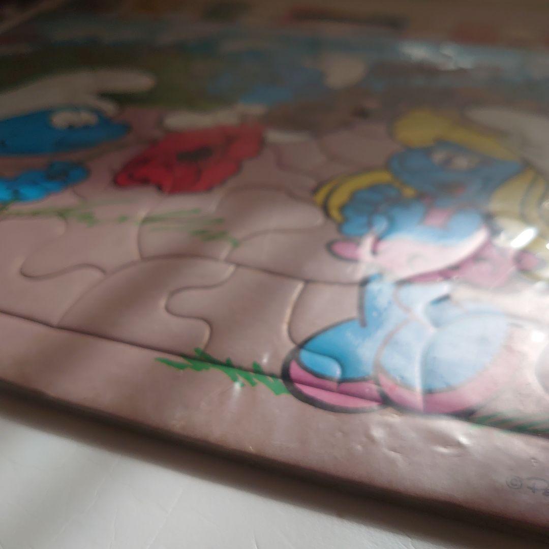 スマーフ　パズル　　昭和レトロ