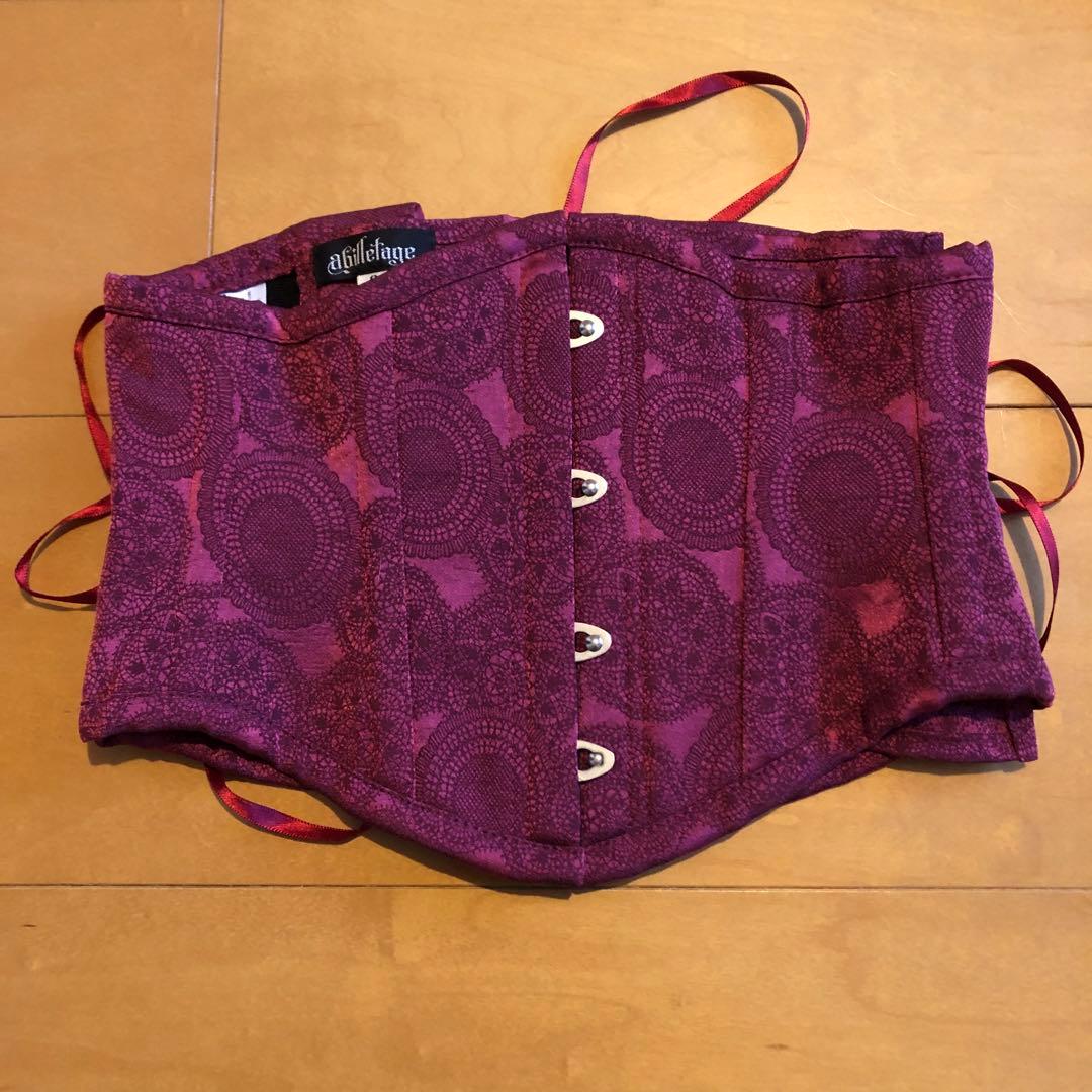 abilletageアビエタージュ　コルセット　赤　サイズ3