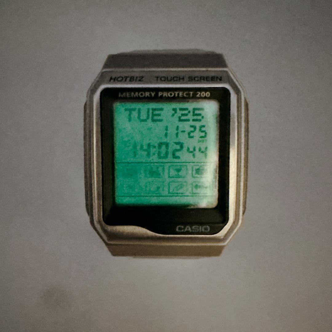 【希少】 CASIO DATABANK HOTBIZ VDB-2000 90s