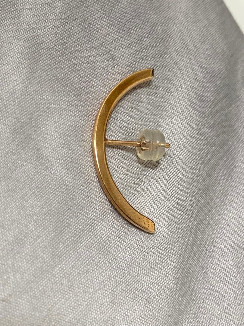 【片耳のみ】ヒロタカ　Bow ピアス　K10