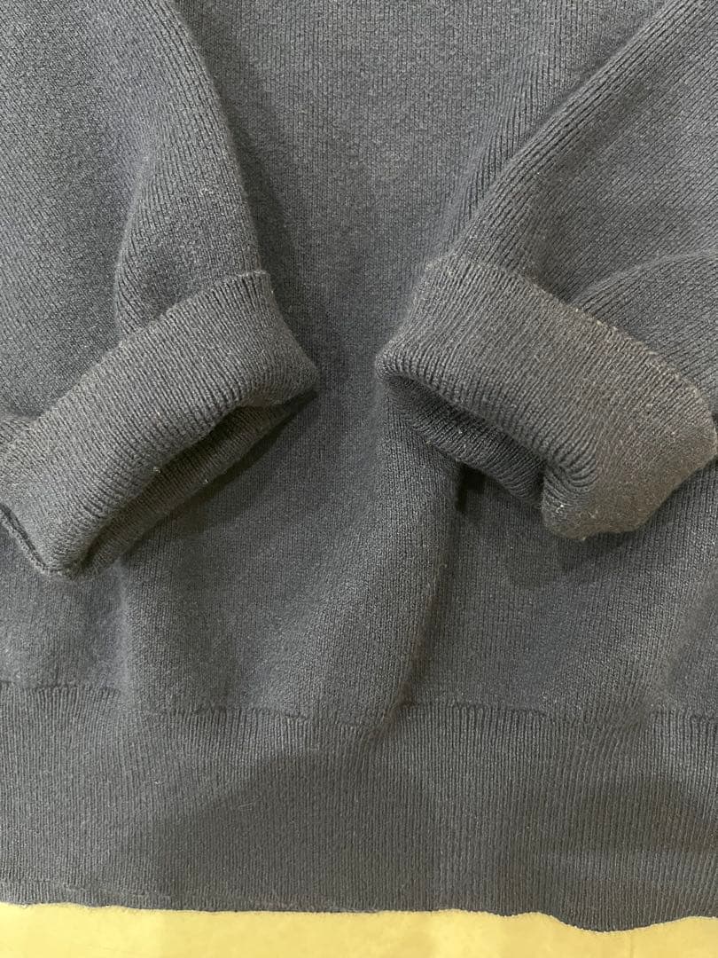 WIND AND SEA COTTON CASHMERE KNIT ネイビーXL