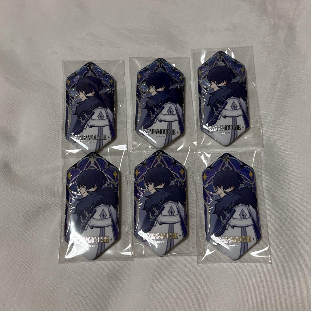 原神 ファデュイ 執行官 缶バッジ 散兵 ノーマル シクレ 各3点