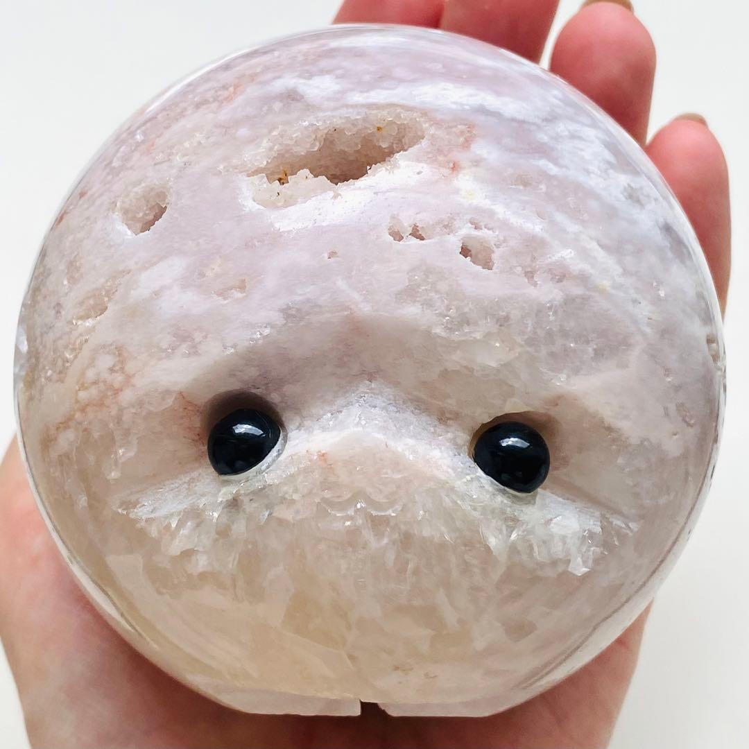 ★★★最終特価【 ピンクアメジスト BIG フェイス スフィア 約87ミリ 】