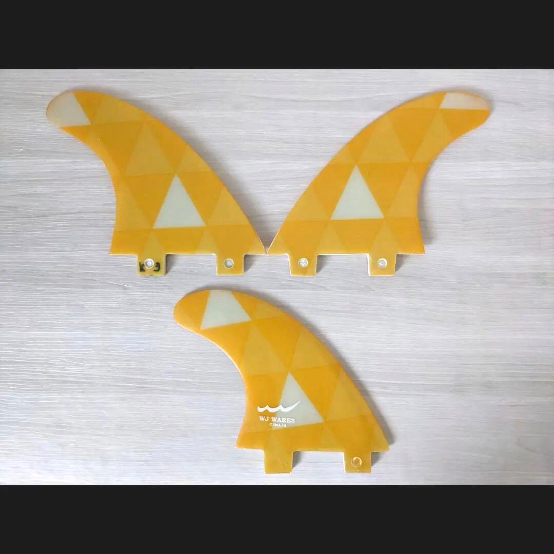 FCS トライフィン Mサイズ キモノフィン 鱗文様