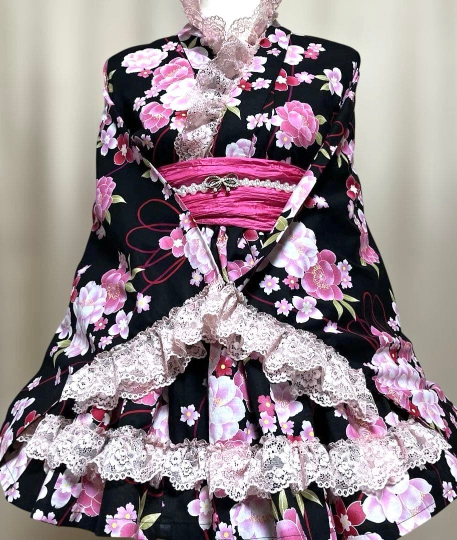 AIＮ③ドレス浴衣　地雷系　量産型　姫ギャル