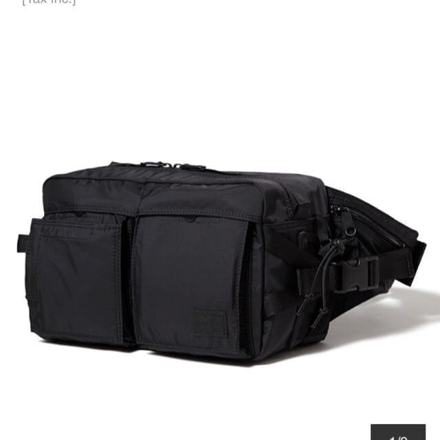 美品　ヘッドポーター　ブラックビューティー　ウエスト　ポーチ　ボディー　バッグ