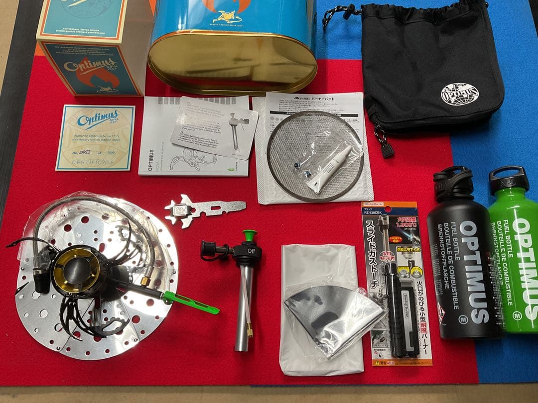 OPTIMUS NOVA 125Y限定販売記念モデル新品未使用未点火付属品多数付