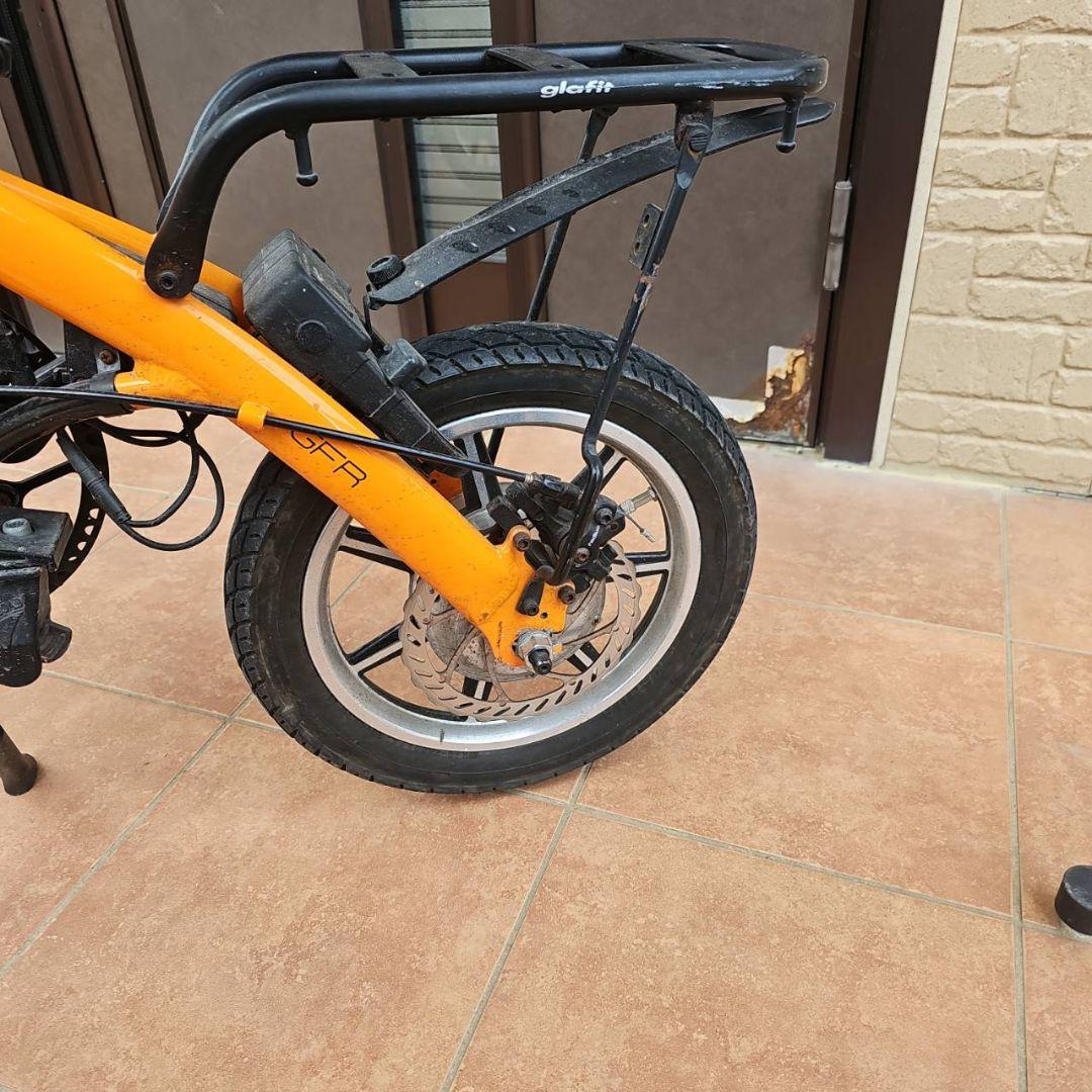 【 ｇ．ｅ．ｓ．ｓ  】glafit 電動アシスト自転車 オレンジ
