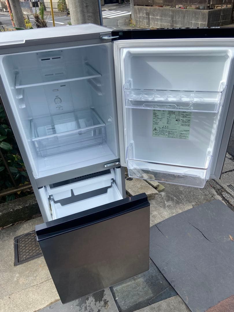 A823 AQUA 2021年製 126L 冷蔵庫 シルバー