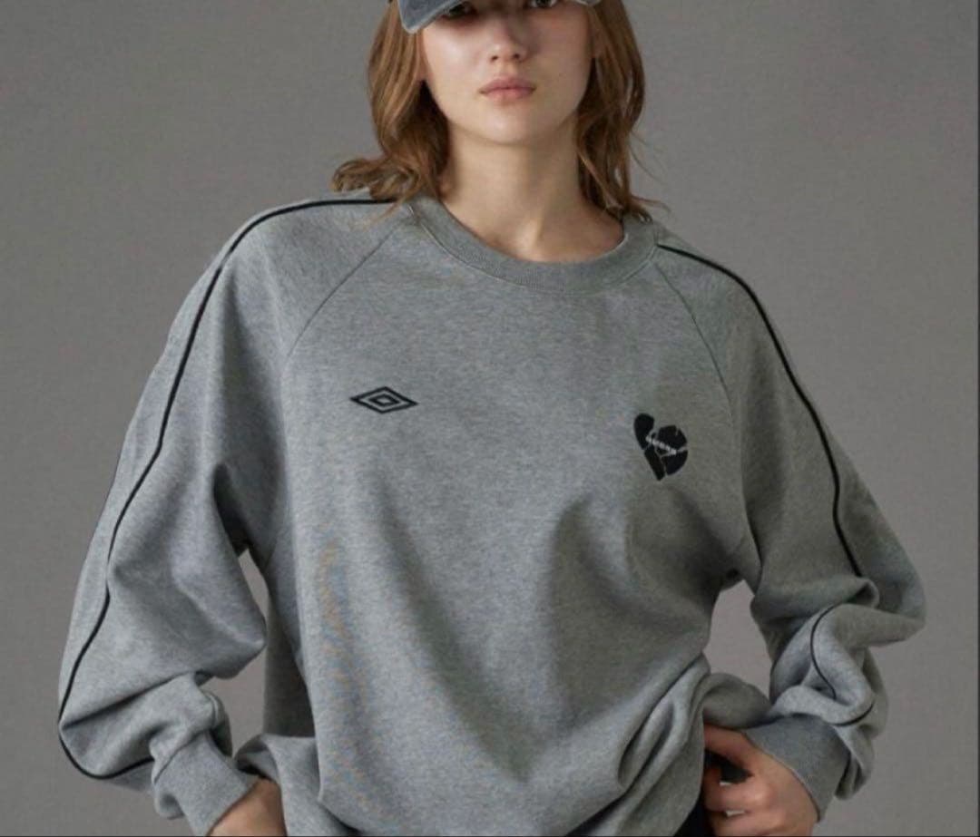 【 UMBRO×ONCILY 】パイピングドローコードスウェット Lサイズ