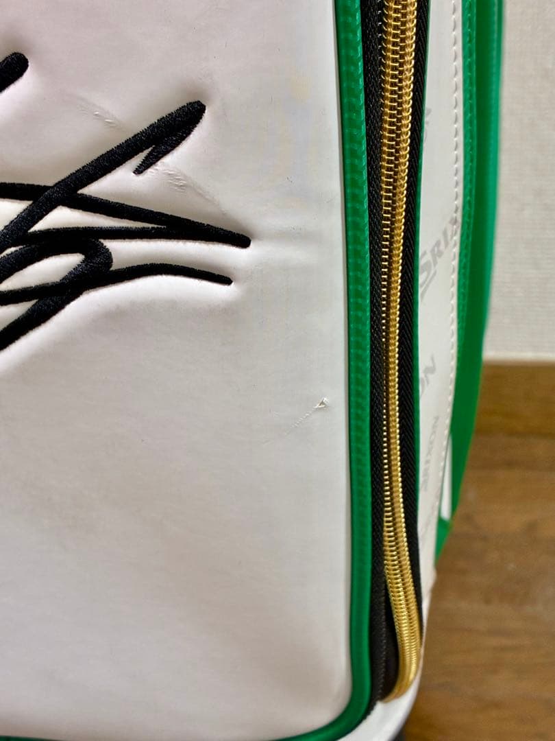 松山英樹２０２１マスターズ初優勝記念レクサス限定直筆サイン刺繍入キャディーバック