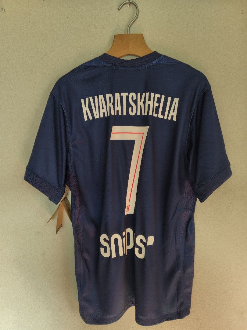 正規品 パリ PSG ユニフォーム Kvaratskhelia