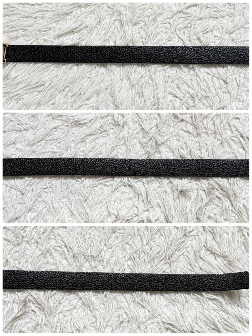 未使用級　フェラガモ　ダブルガンチーニ　ベルト　ゴールドバックル　リバーシブル