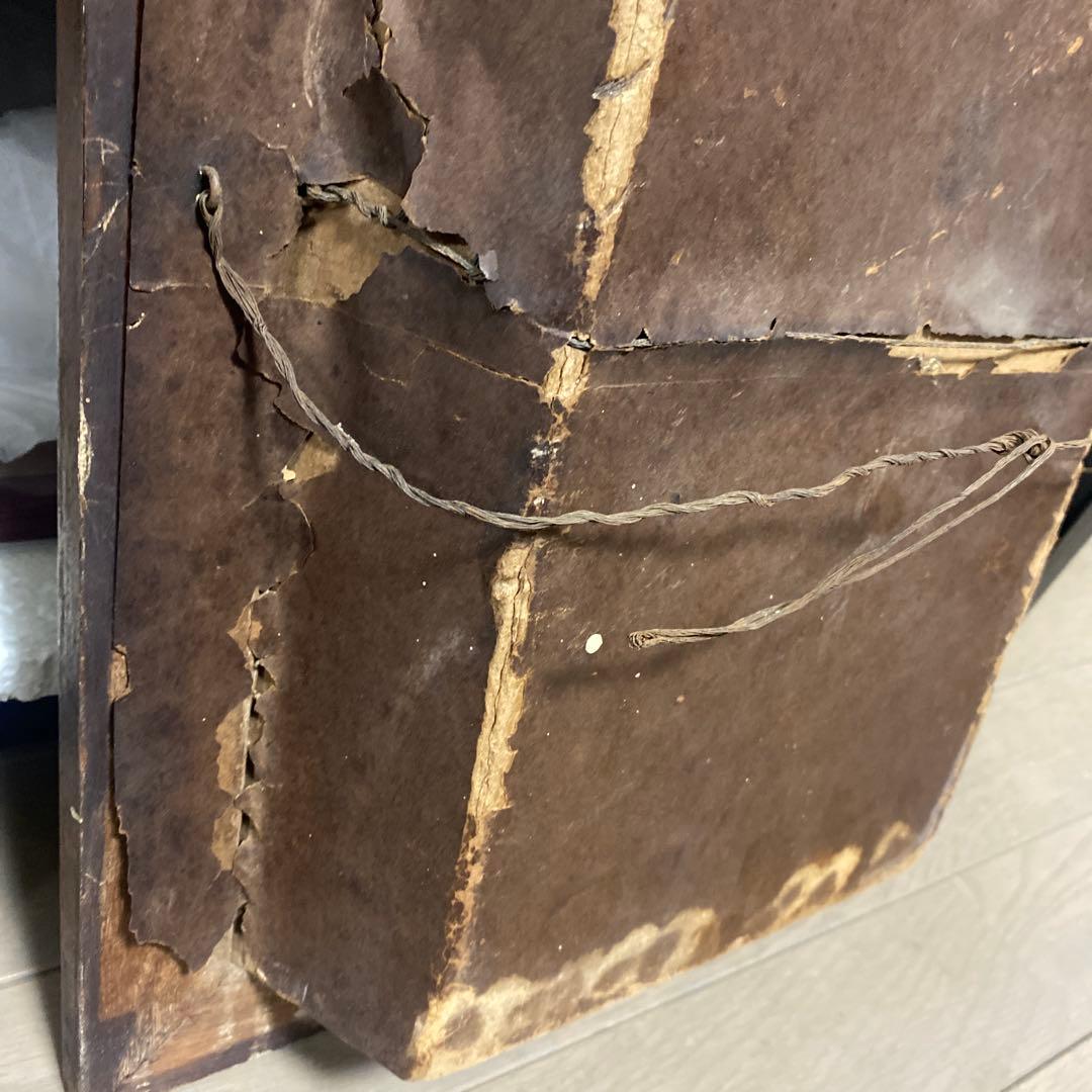 希少！1900前後アンティーク受難の十字架シャドーボックス
