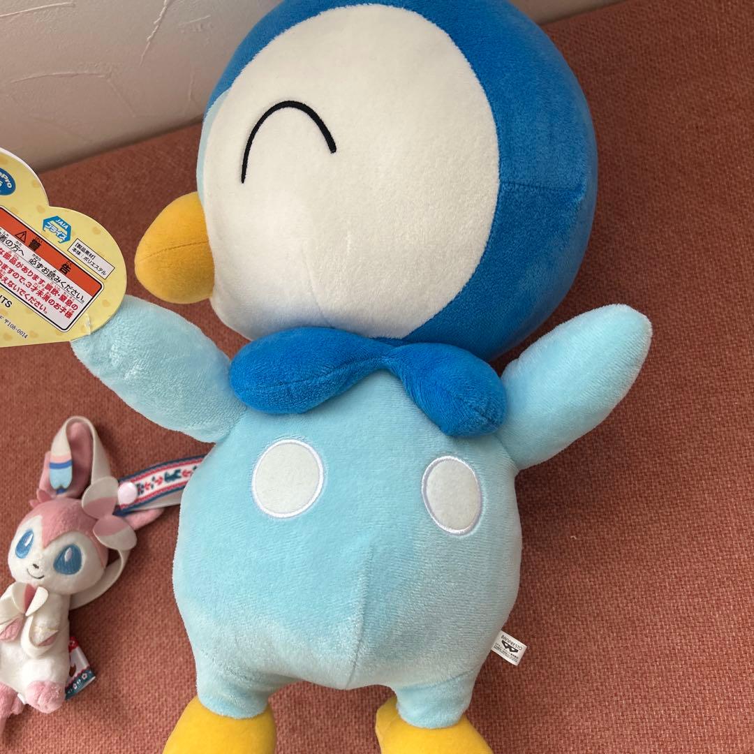 i love eievui カバンに付けられるぬいぐるみ　ニンフィア　ポッチャマ