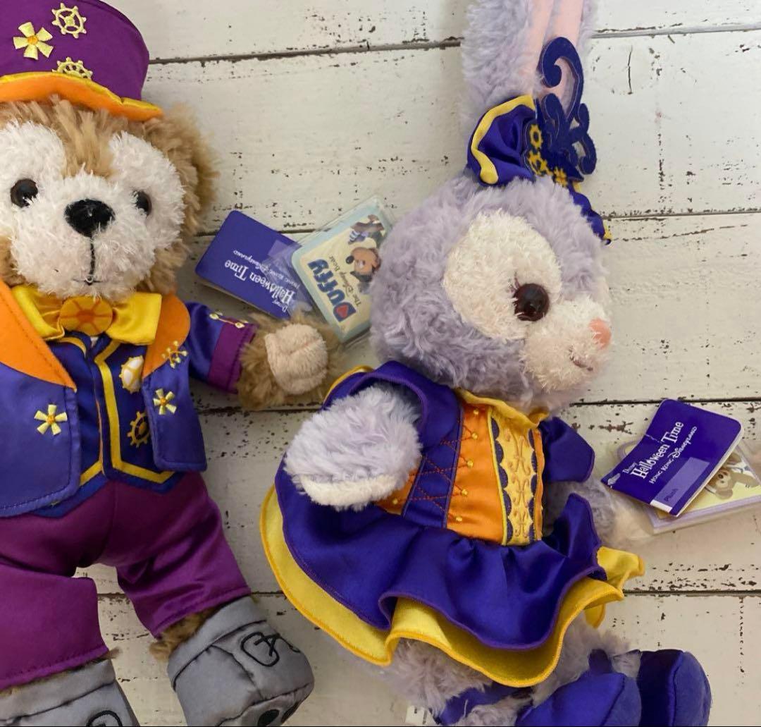 香港ディズニーランド　ぬいぐるみ　ダッフィー　シェリーメイ　クッキー　ステラルー