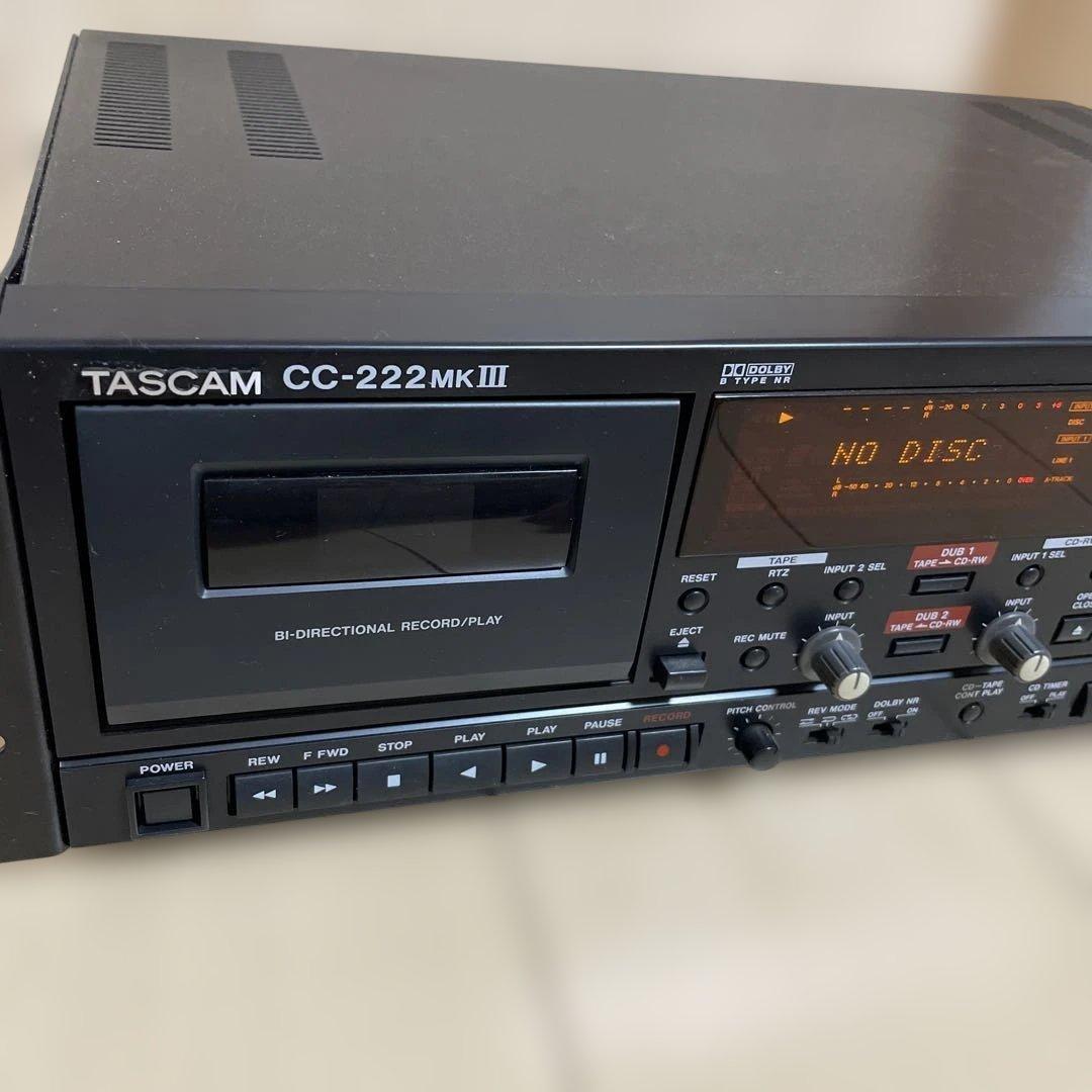 tascam cc-222 mkⅲ ジャンク
