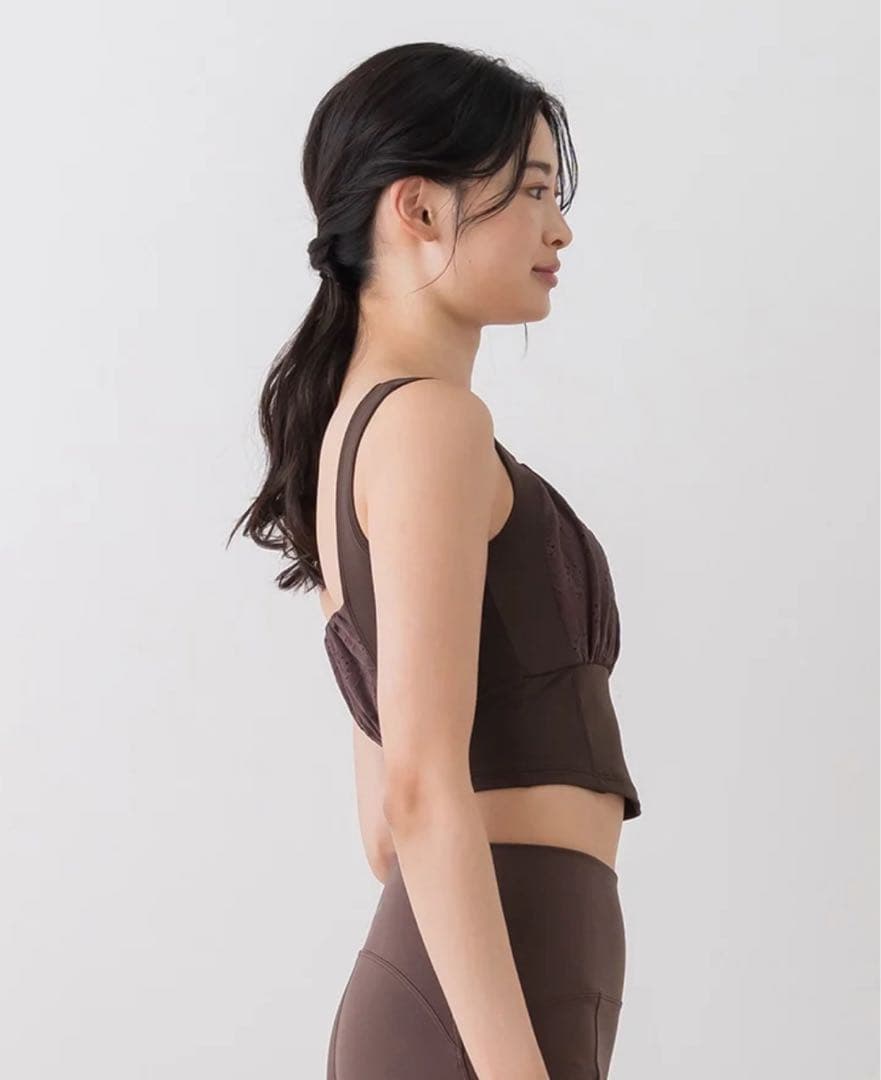 【SUKALA】フラワーレースブラトップ Mサイズ