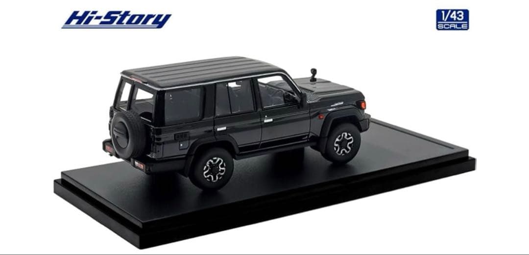 希少　Land Cruiser 70 アティチュードブラックマイカ　精密設計