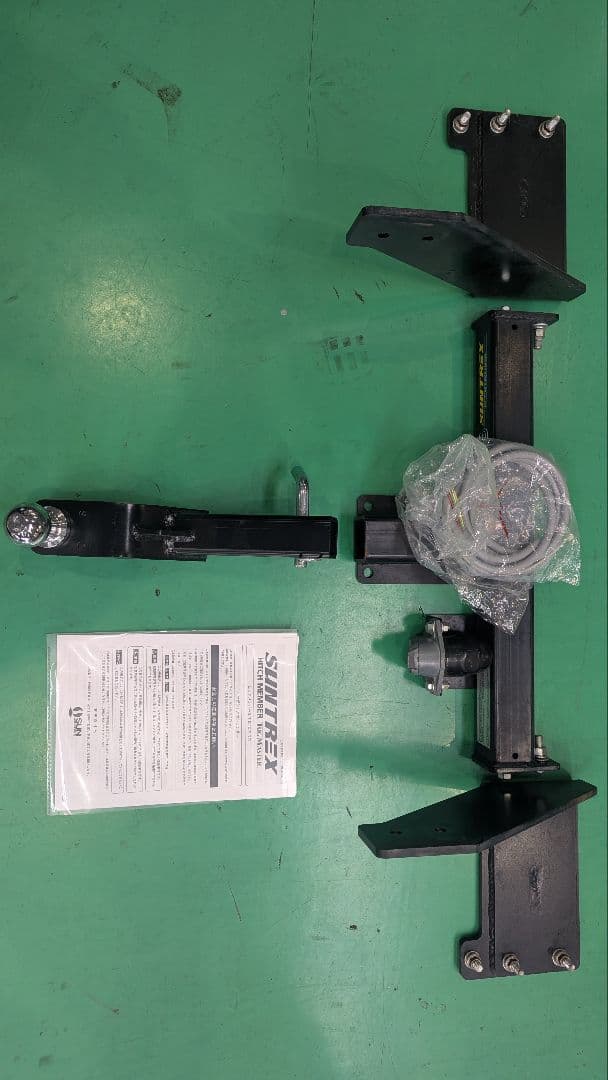 三菱アウトランダー GF8W SUNTREX トレーラー用ヒッチ 取扱説明書付き