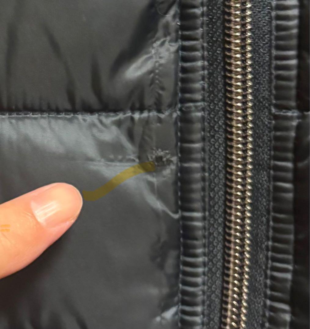 Herno リバーシブル ネイビー ダウンベスト